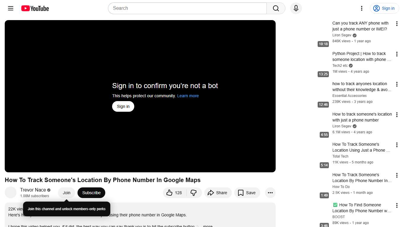How To Track Someone's Location By Phone Number In Google Maps - YouTube