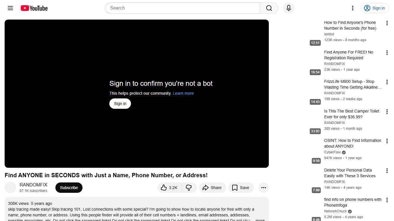 Find ANYONE in SECONDS with Just a Name, Phone Number, or Address! - YouTube